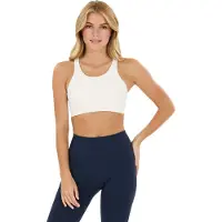 Athlecia - Women's Aliya Sports Bra - Sujetador deportivo size S, blanco