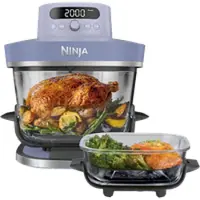 Ninja Freidora de aire de cristal XL CRISPi PRO, 7 funciones en Lila | AS101EUPU4 | de SharkNinja
