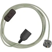 Creative Cables Portalámparas Con Cable Snakebis Shade Ready E14