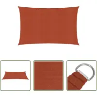 The Living Store La tienda Living Store ofrece: Vela de sombra de 160 g/m², color terracota, dimensiones 6x7 metros, fabricada en HDPE