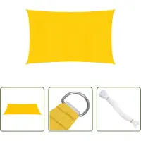 The Living Store Tienda Living. Vela solar, 160 g/m². Rectangular. Amarilla. 6x8 metros. Fabricada en HDPE
