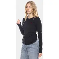 Levi's Essential Housemark Long-sleeve Tee Talla: L | Camisetas de Seda Outlet | Mujer