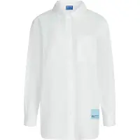 Karl lagerfeld JEANS Blusa 'KLJ X Pietro Terzini' negro / blanco