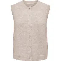 ONLY Chaleco de punto 'Onlolivia' beige claro