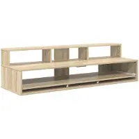 Syfax Mesa de estudio Sonoma, roble, 110 x 42,5 x 36 cm, material de madera