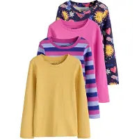 Next Camiseta navy / amarillo / lila claro / rosa claro