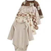 Next Pijama entero/body chamois / beige claro / marrón / capuchino