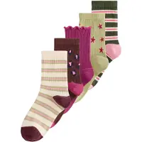 Next Calcetines crema / chocolate / pino / verde claro / rosa / magenta