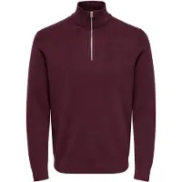 Only & Sons Jersey 'ONSPHIL' rojo vino
