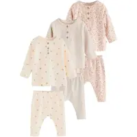 Next Pijama beige claro / marrón claro / rosa claro