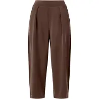 Rich & royal Pantalón plisado marrón