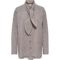 ONLY Blusa 'ONLMaya' capuchino / gris / negro