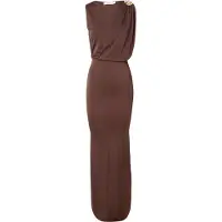 Wal G. Vestido chocolate
