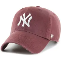 47 Gorra 'NEYYAN' marrón rojizo / blanco
