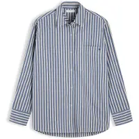 Tommy Hilfiger Blusa 'ESS' zafiro / mostaza / blanco