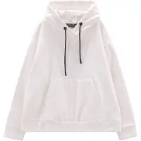 CMP - Women's Sweat Fix Hood 36D4796 - Sudadera size L, blanco