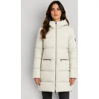 Ecoalf para mujer. MCWGAJKMARAN0987W26-021 Chaqueta Marangu blanco (L), Casual, Poliéster Reciclado, outlet 2026.
