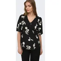 ONLY Maternity Blusa 'OLMElsi' negro / blanco