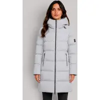 Ecoalf para mujer. MCWGAJKMANLI0987W26-604 Chaqueta Manlie azul perla (L), Blanco, Casual, Poliéster Reciclado, outlet 2026.