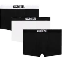 Diesel Calzoncillo boxer 'Damien' negro / blanco
