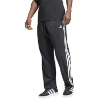 Adidas adidasPantalón técnico con dobladillo abierto y ajustado en el tobillo Essentials 3 Stripes Stanford Lite M Black / White Hombre