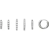 U.S. POLO ASSN. Pendientes 'Helen' plata