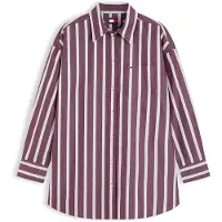 Tommy Hilfiger Blusa 'ESSENTIAL' aqua / mora / blanco