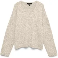 Vero Moda Jersey 'BERRY ' beige