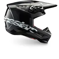 Alpinestars Casco S-M5 Corp ECE 22.06 Dark Gray Glossy, Talla: XS