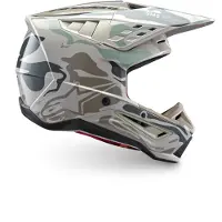 Alpinestars Casco S-M5 Mineral ECE 22.06 Warm Gray Celadon Green Glossy