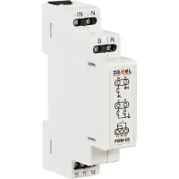 ZAMEL Relé bistable sin alimentación, modelo PBM-05, para carril DIN TH35, 230 V, 10 A