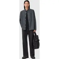 AllSaints Bodhi Ls Overshirt Blainn Black Talla: XL | Camisas Casuales Outlet | Hombre | Negro