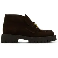 Steve madden Leon Flat Shoes Chocolate Brown Suede Talla: 42 | Mocasines Outlet | Mujer | Marrón