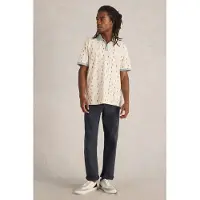 White Stuff Bike Printed Polo White Print Talla: S | Polos Outlet | Hombre | Blanco
