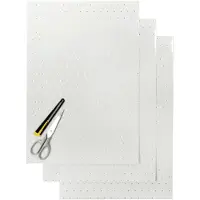 Blackbird Racing Pegatinas Crystal Perforated 3 Unidades