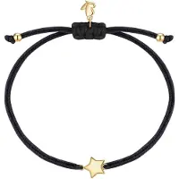 Glanzstücke Pulsera dorado / negro