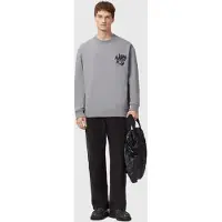 AllSaints Orlando Crew March Grey Talla: S | Jerséis Outlet | Hombre | Gris