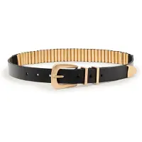 AllSaints Tess Sk Belt Black Talla: S | Cinturones Outlet | Mujer | Negro