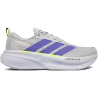 Adidas Zapatillas de running 'Supernova Glide' gris / lima / azul violaceo