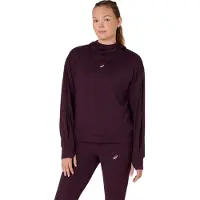 Asics - Women's Nagino Run Winter Hoodie - Camiseta de running size M, morado