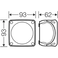 Hensel Caja de derivación KX 0202 C, para cables de 1,5-2,5 mm², 5 polos, color , apta para zonas Ex 2 y 22
