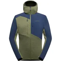 La Sportiva - Lucendro Thermal Hoody - Forro polar size L, oliva/azul