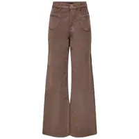 ONLY Pantalón marrón rojizo
