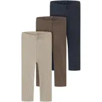 Name it Leggings beige / azul / marrón