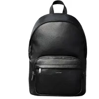 Calvin Klein Mochila 'Metal Logo Dome' negro