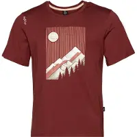 Chillaz - Bozen Sunny Mountains - Camiseta de manga corta size S, rojo