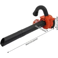StarTech.com Sopladores y aspiradores de hojas - Modelo 260FSH con función de trituración - Funcionamiento a gasolina - Motor de 2 tiempos - 25,4 cm³ - Refrigerado por aire - 275 CFM - Bolsa de recogida