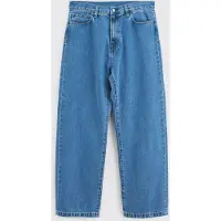 Carhartt WIP - Pantalones - Landon Pant Denim Blue Heavy Stone Wash de Algodón - Talla 31 US - Azul