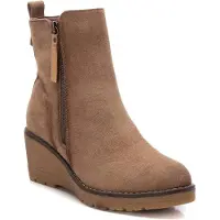 Refresh para mujer. 17100902-TAUPE Botines 171009 marrón (37), 5 a 8cm, Cremallera, Casual, outlet 2026.
