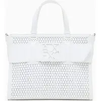Armani Exchange para mujer. XW000920AF22626U0011 Bolso Wind blanco (OSFA), Casual, Poliuretano, outlet 2026.